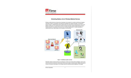 Extending Battery Life of Wireless Medical Devices