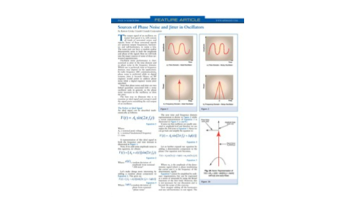 Sources of Phase Noise and Jitter in Oscillators